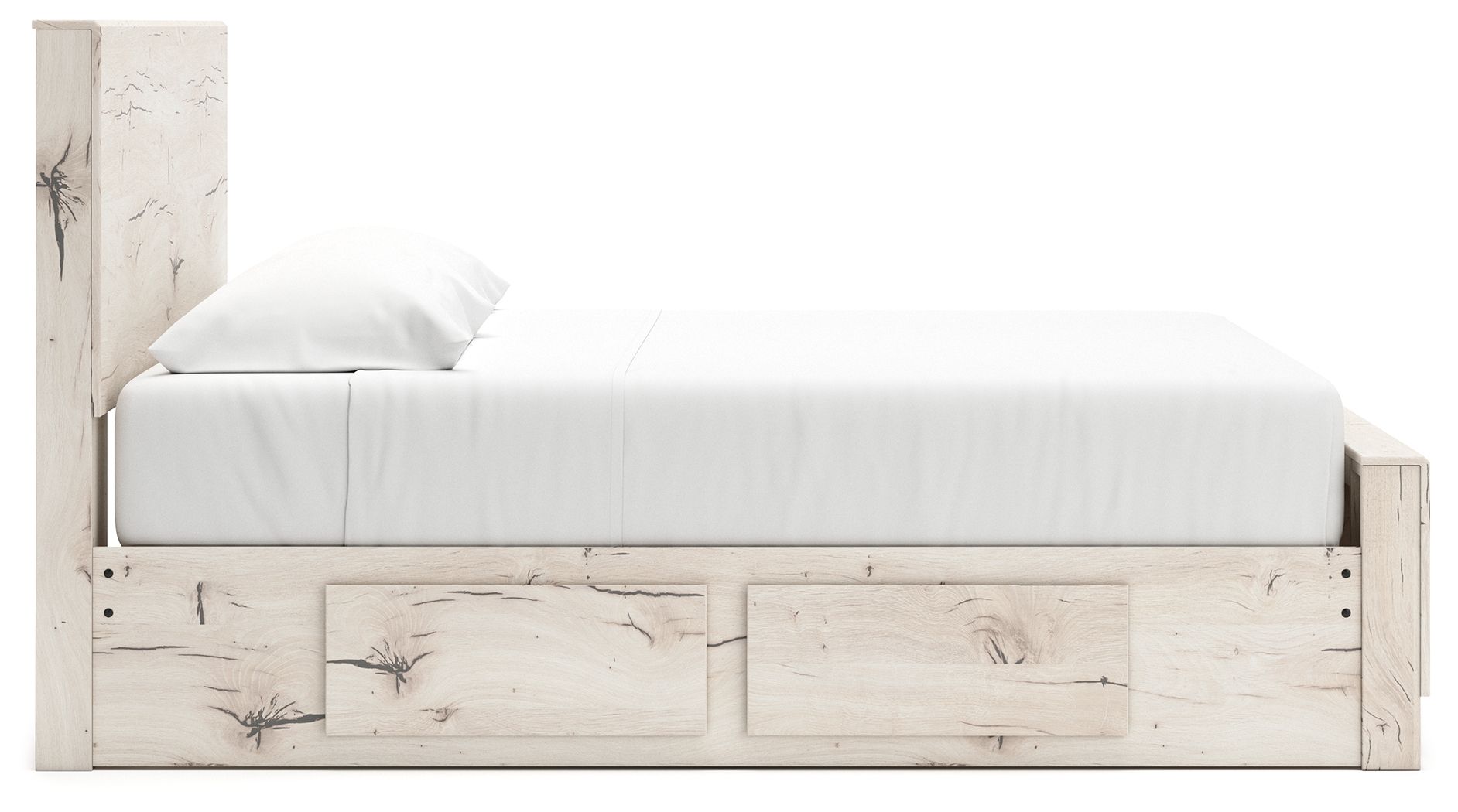 Lawroy - Panel Bed With Storage - Hornell Furniture Outlet