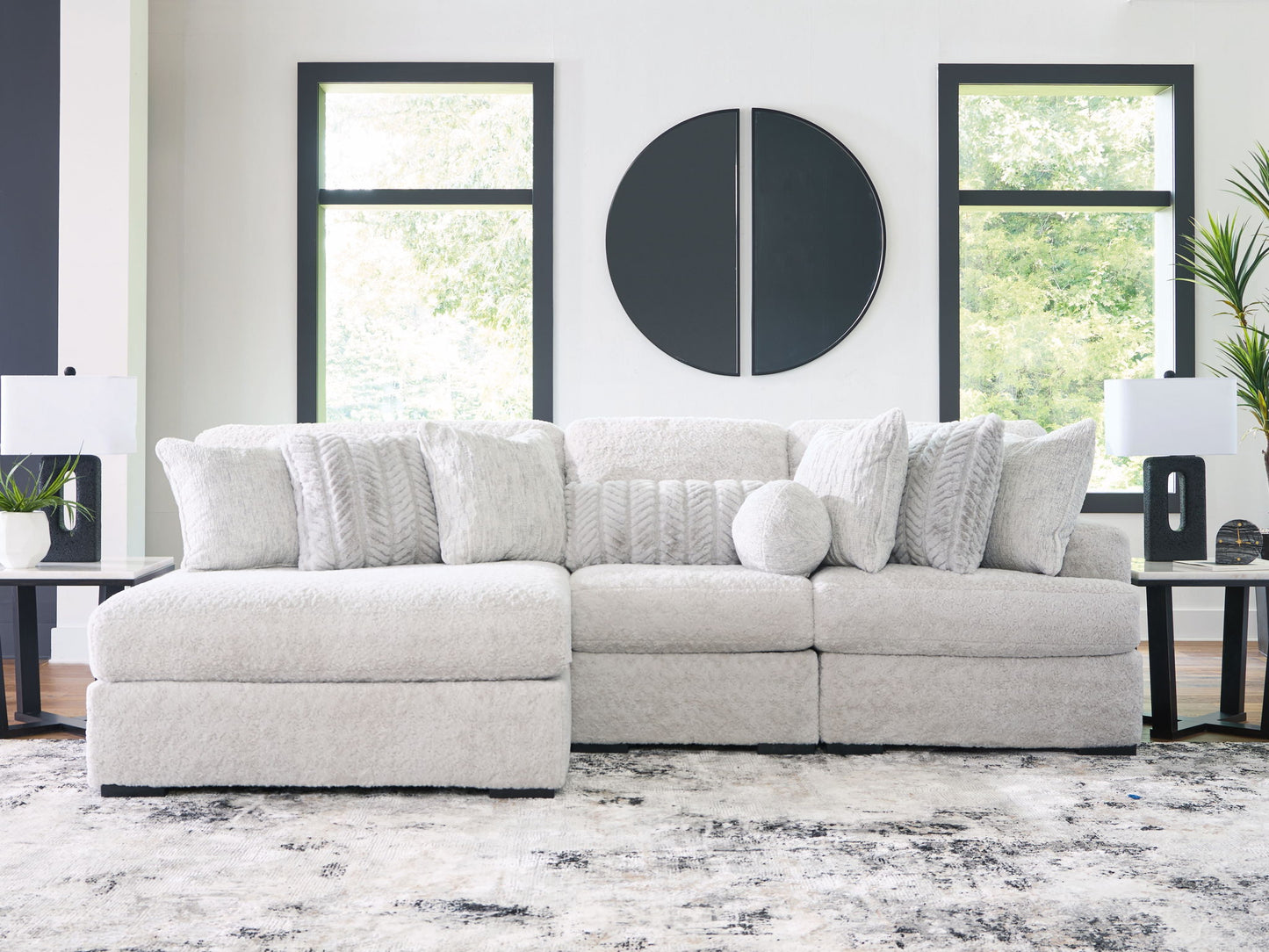 Cuddle Plush - Sectional - Hornell Furniture Outlet