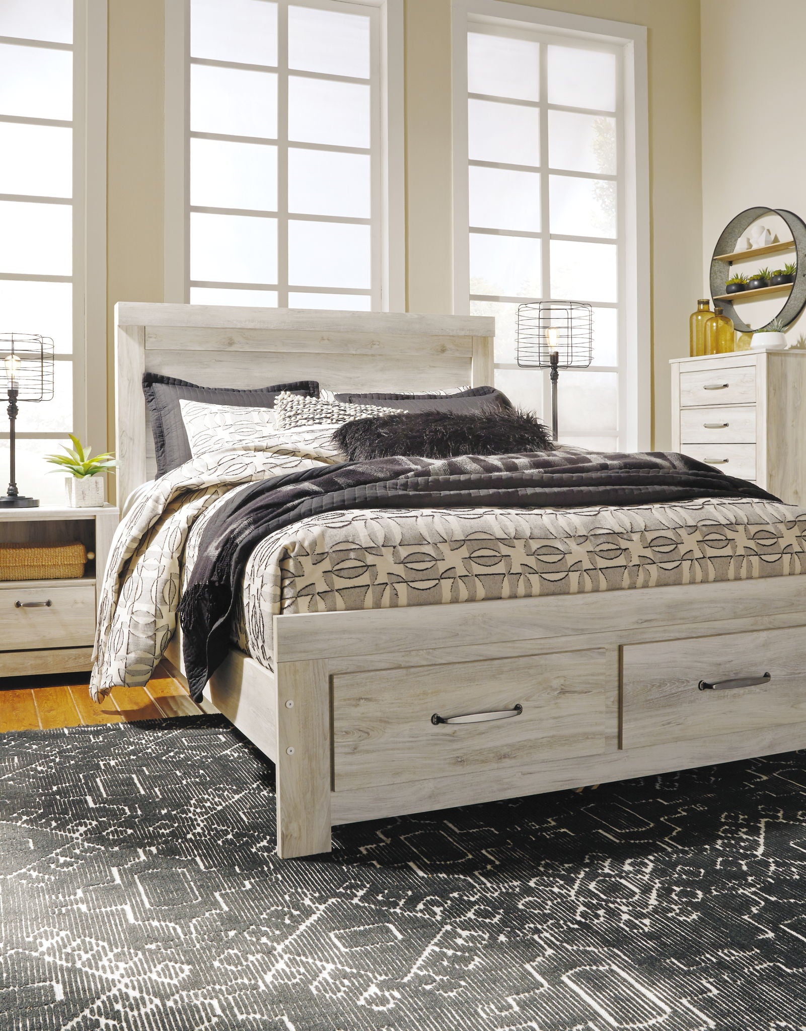 Bellaby - Panel Headboard - Hornell Furniture Outlet