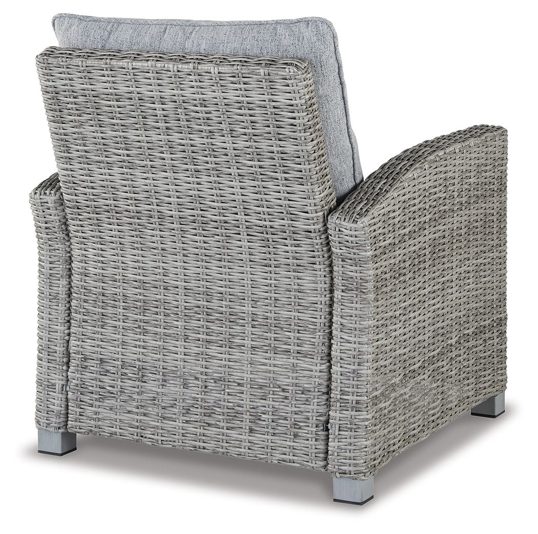 Naples Beach - Light Gray - Lounge Chair w/Cushion - Hornell Furniture Outlet
