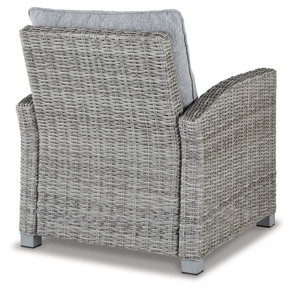 Naples Beach - Light Gray - Lounge Chair w/Cushion - Hornell Furniture Outlet