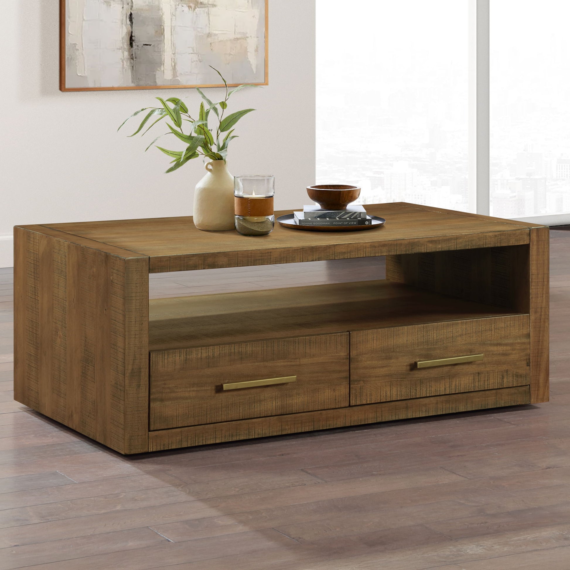 Garland - Wood Top Table - Hornell Furniture Outlet