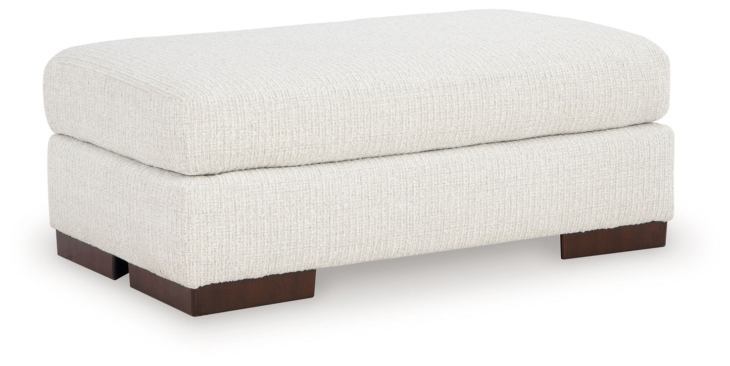 Hartside - Ottoman - Frosted - Hornell Furniture Outlet