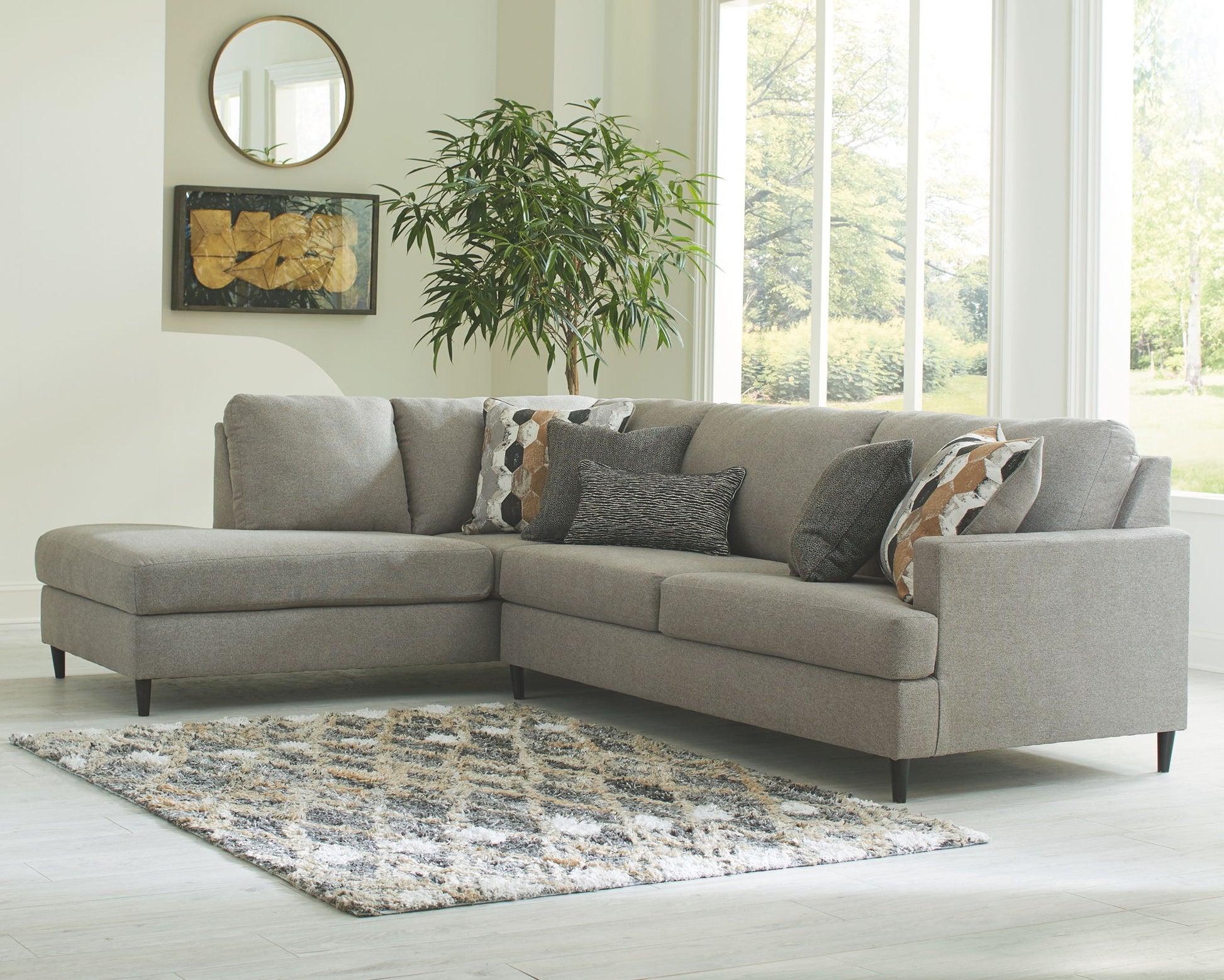 Santasia - Sectional - Hornell Furniture Outlet