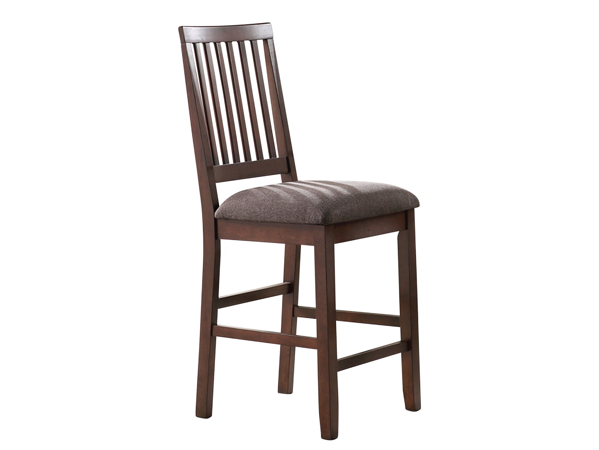 Yorktown - Counter Chair (Set of 2) - Dark Brown - Hornell Furniture Outlet