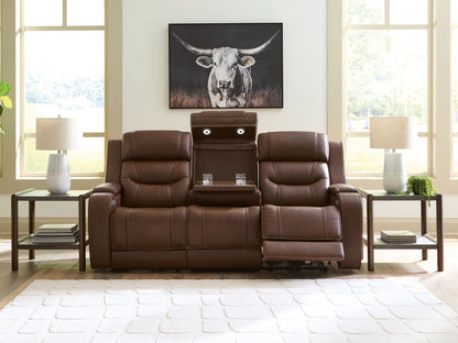 Knightington - Power Reclining Sofa With Audio Seating - Hornell Furniture Outlet