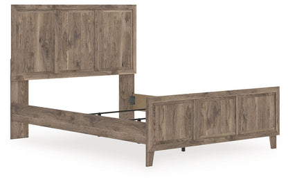 Rusticott - Panel Bed - Hornell Furniture Outlet