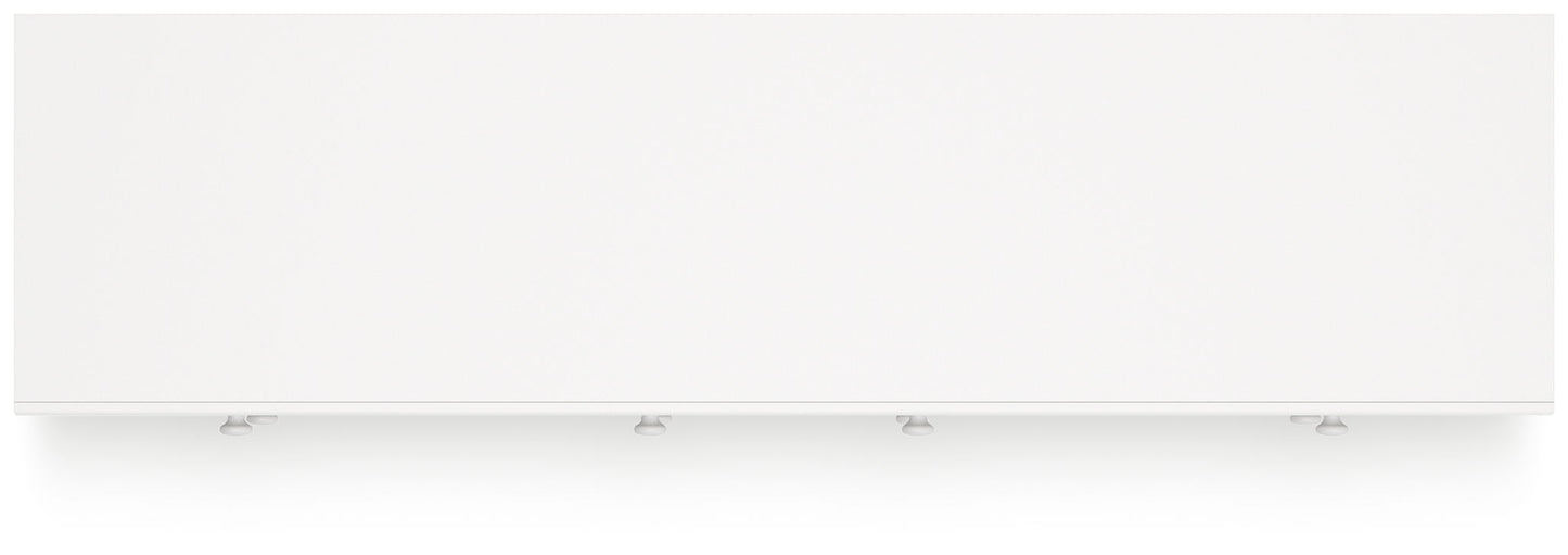 Mollviney - White - Six Drawer Dresser - Hornell Furniture Outlet