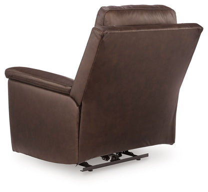 Bleckley - Power Recliner With Adjustable Headrest - Hornell Furniture Outlet