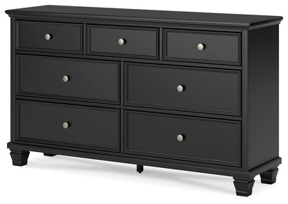 Lanolee - Black - Dresser - Hornell Furniture Outlet