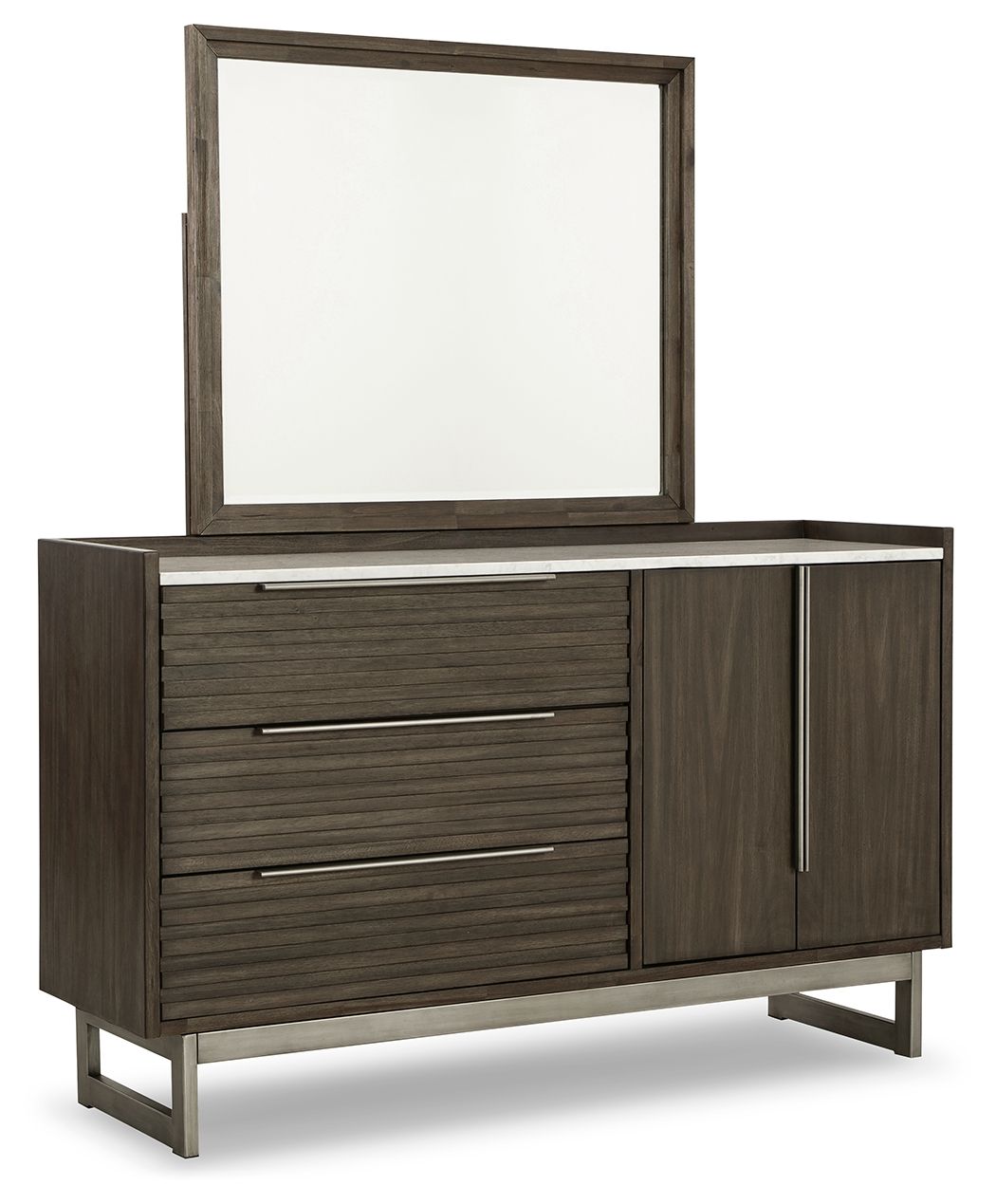 Arkenton - Dresser, Mirror - Hornell Furniture Outlet