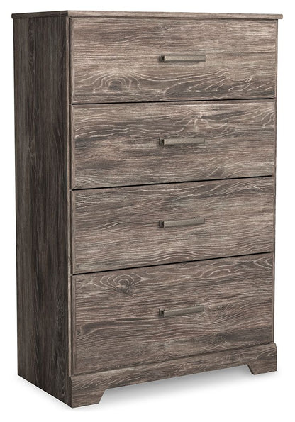 Ralinksi - Four Drawer Chest - Gray - Hornell Furniture Outlet