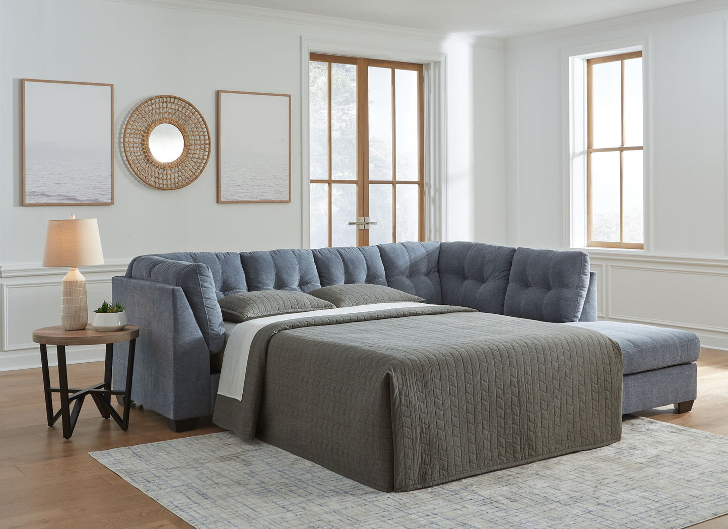Marleton - Sleeper Sectional - Hornell Furniture Outlet