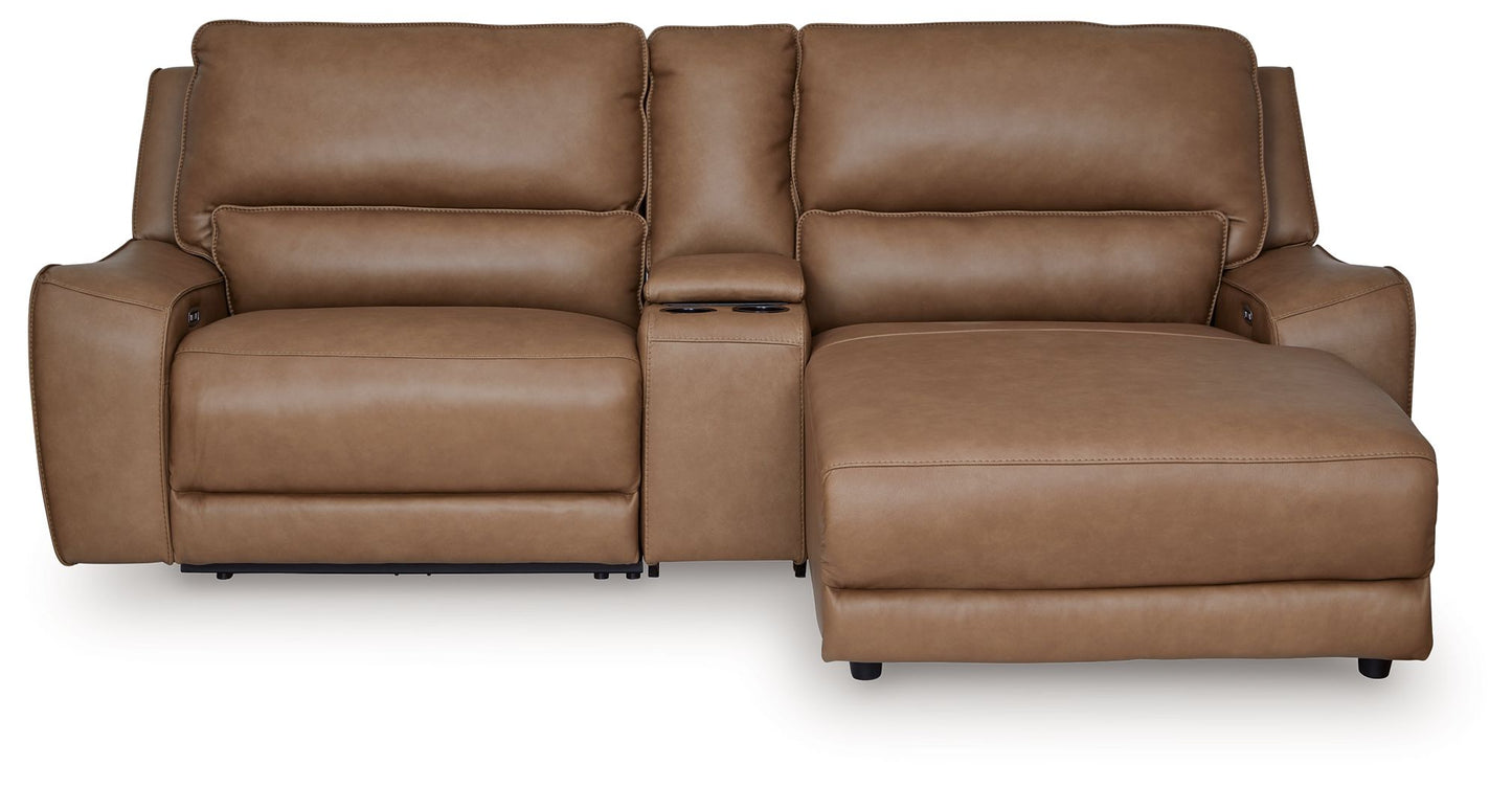 DeepWakes - Power Reclining Sectional - Hornell Furniture Outlet