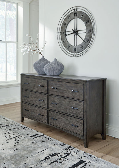 Montillan - Grayish Brown - Dresser - Hornell Furniture Outlet