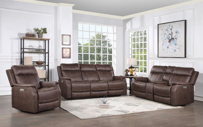 Valencia - Dual Power Reclining Set - Hornell Furniture Outlet