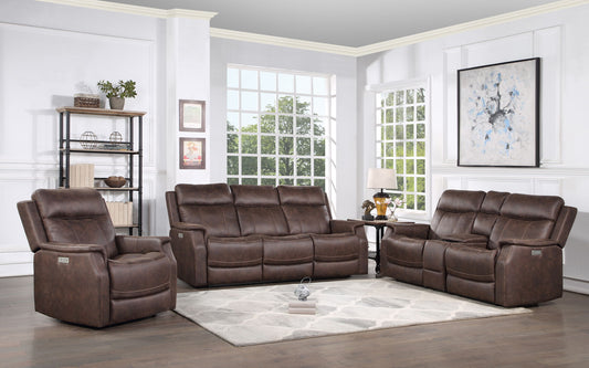 Valencia - Dual Power Reclining Set - Hornell Furniture Outlet
