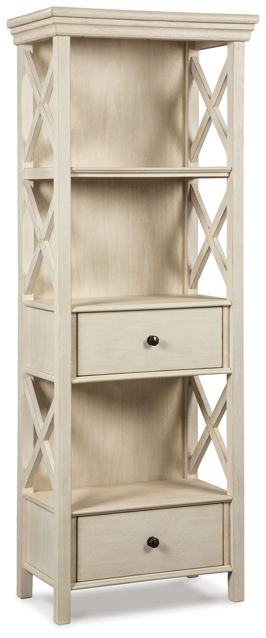Bolanburg - Display Cabinet - Antique White - Hornell Furniture Outlet