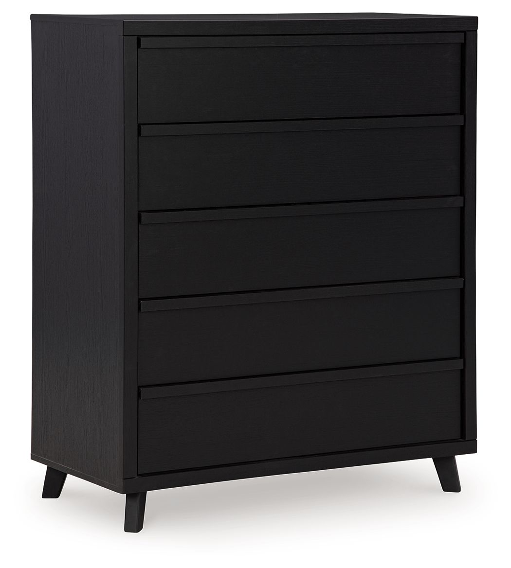 Danziar - Slat Panel Bedroom Set - Hornell Furniture Outlet