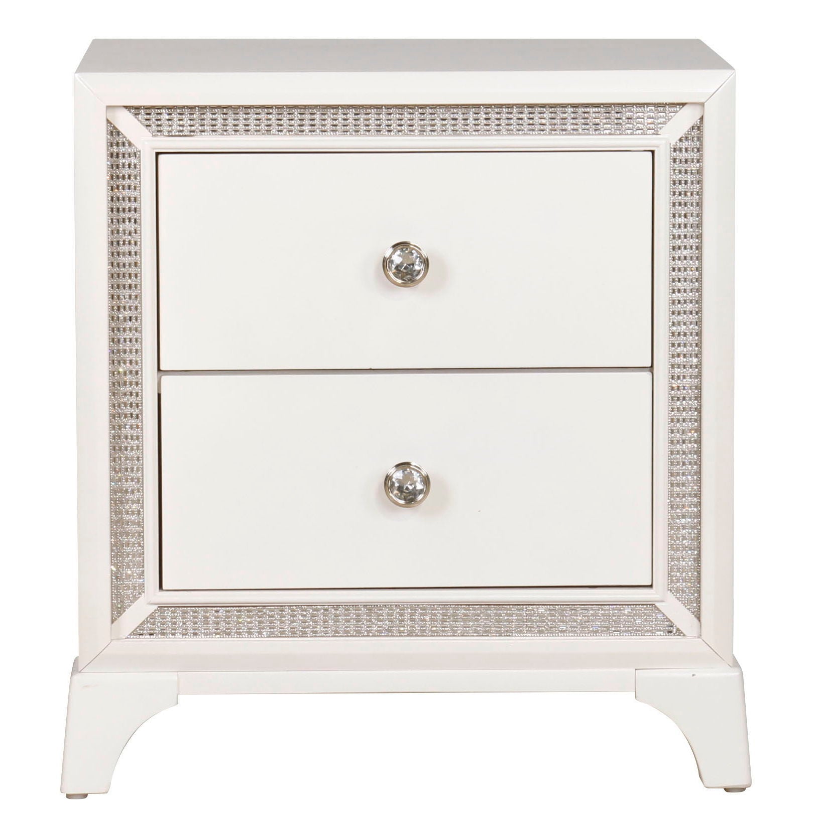 Cassie - Nightstand - Off - White - Hornell Furniture Outlet