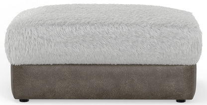 Snowball - Ottoman - Taupe - Hornell Furniture Outlet