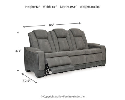 Next - Gen Durapella - Power Reclining Sofa - Hornell Furniture Outlet