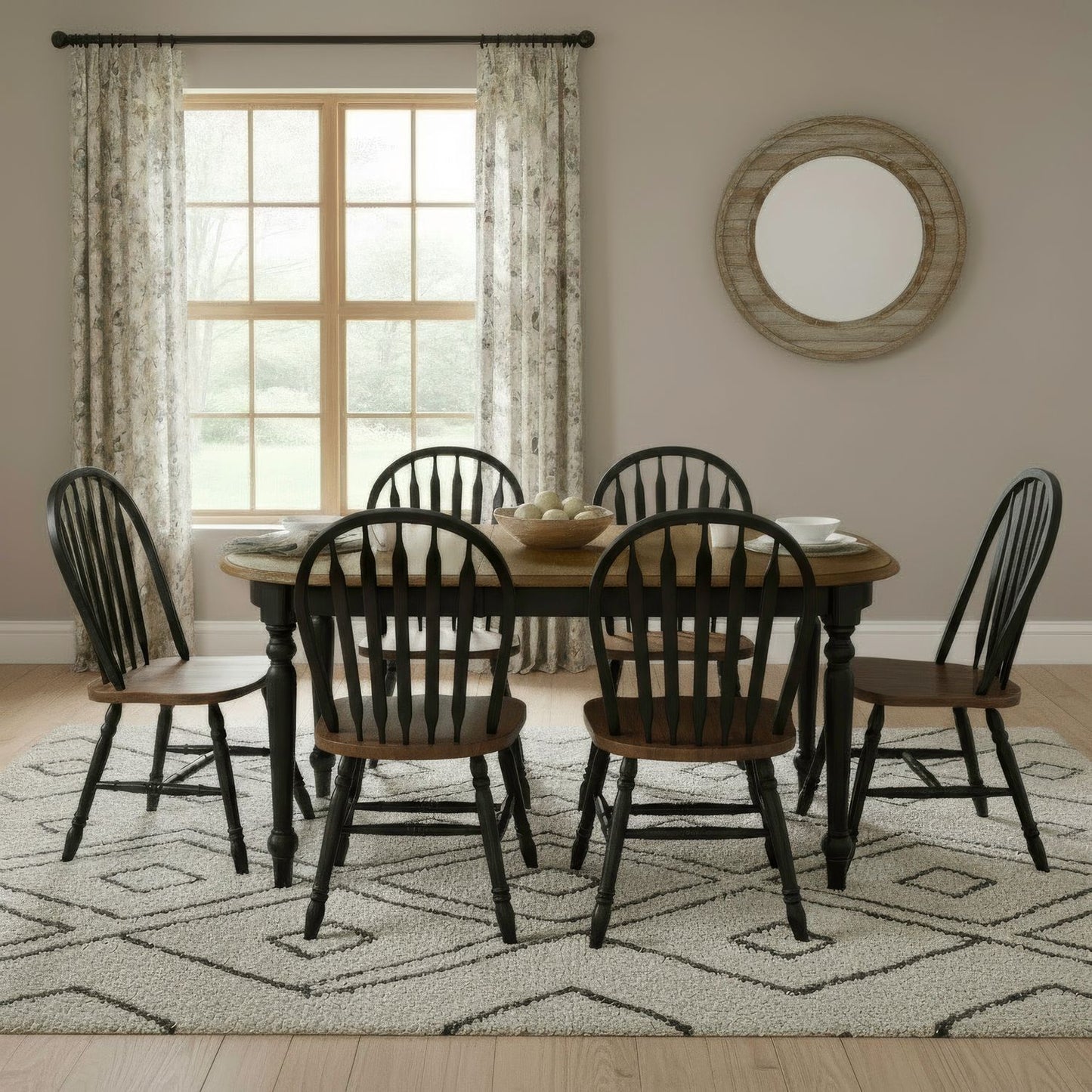 Carolina Crossing - Dining Room Leg Table Set - Hornell Furniture Outlet