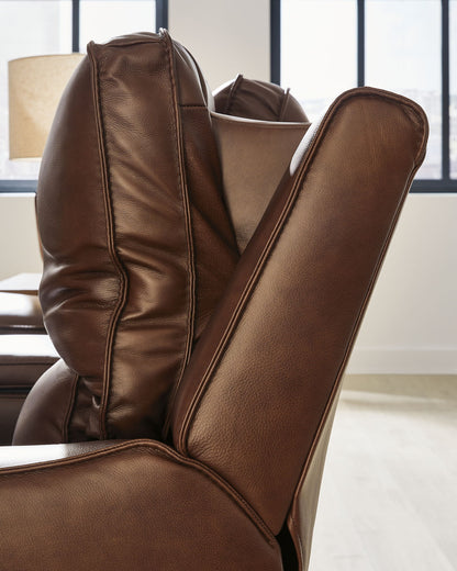 DeepWakes - Power Recliner With Adjustable Headrest - Hornell Furniture Outlet