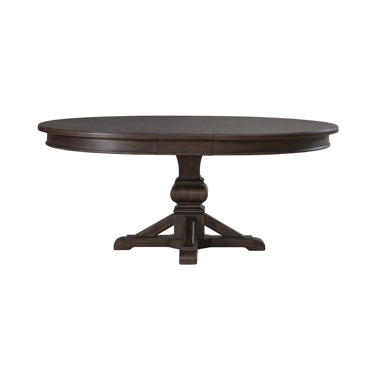 Paradise Valley - Pedestal Table - Dark Brown - Hornell Furniture Outlet