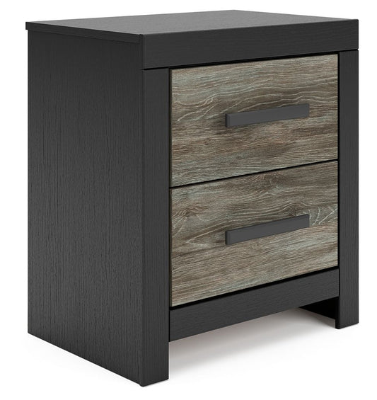 Broachmyn - Two Drawer Night Stand - Hornell Furniture Outlet