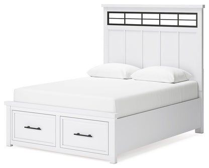 Ashbryn - Panel Storage Bedroom Set - Hornell Furniture Outlet
