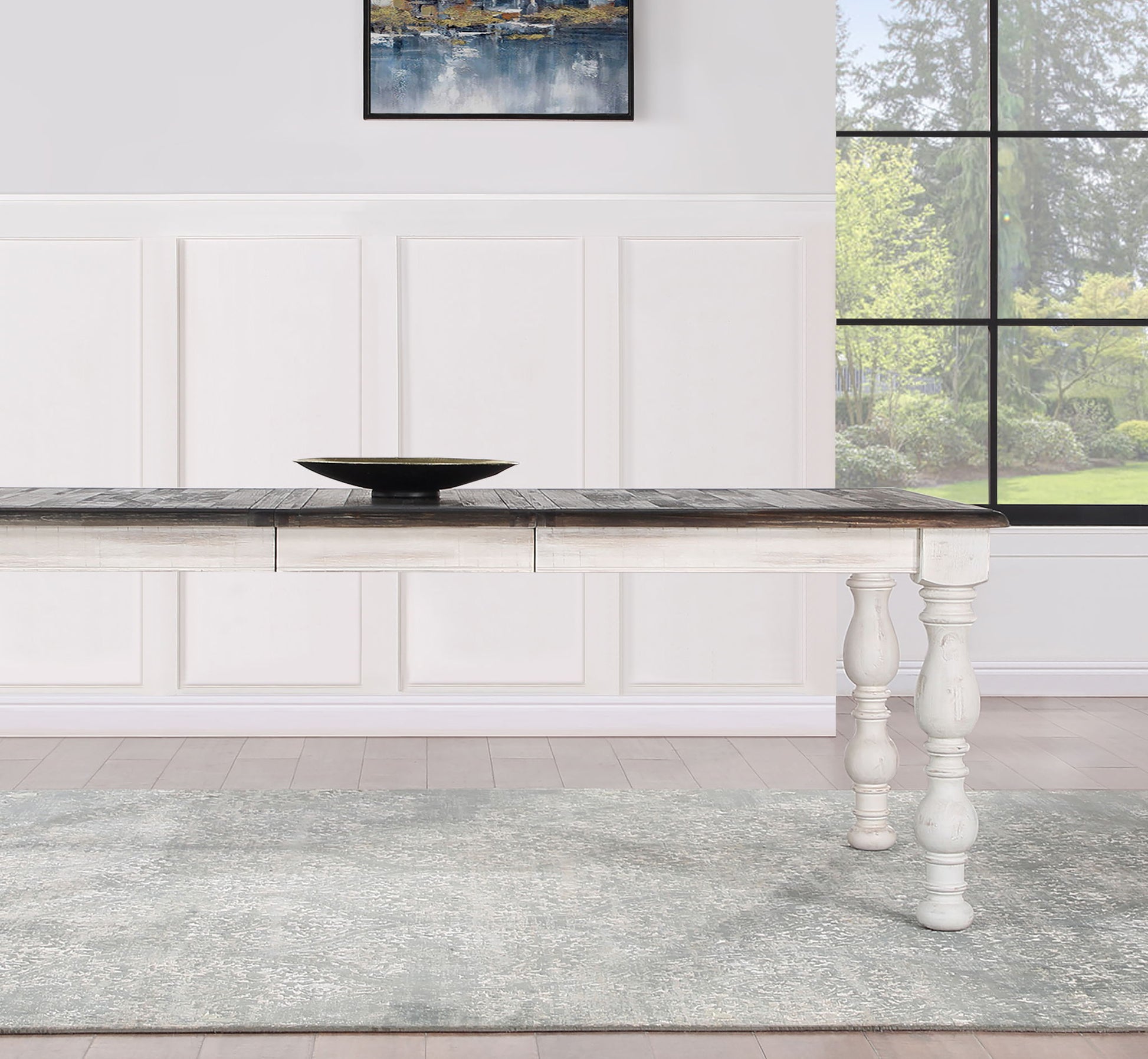 Heston - Dining Table - Dark Brown - Hornell Furniture Outlet