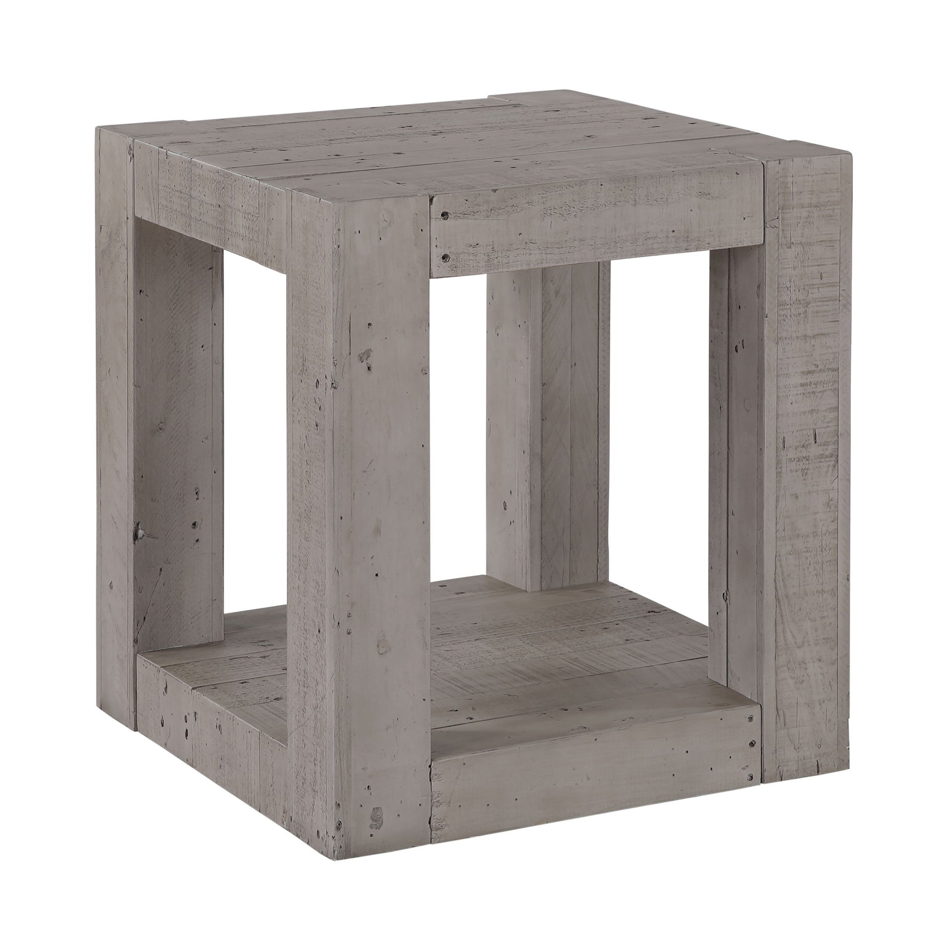 Pinedale - End Table - Gray - Hornell Furniture Outlet