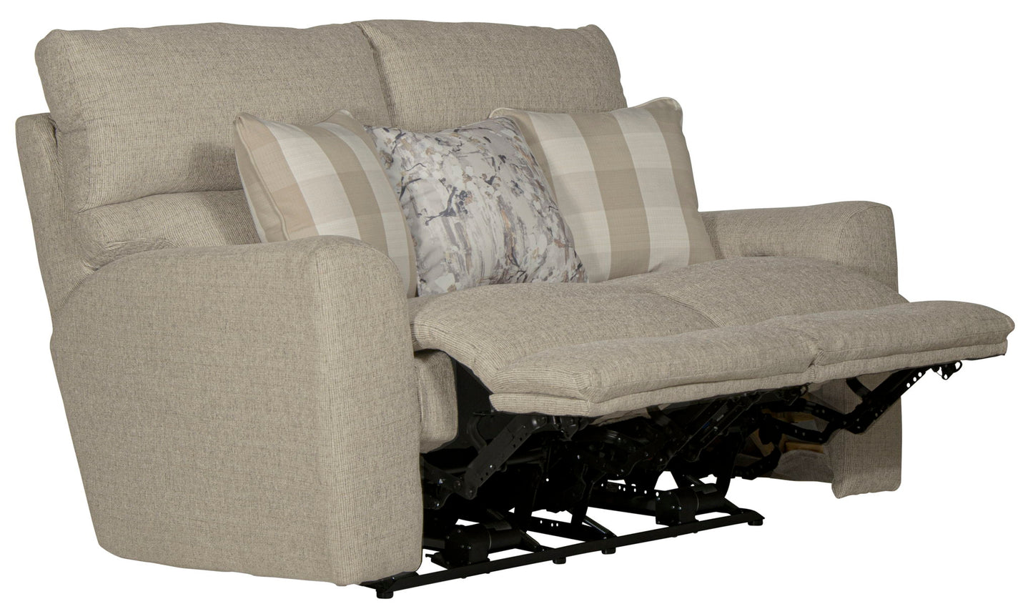 Searsport - Power Headrest Reclining Loveseat - Hornell Furniture Outlet