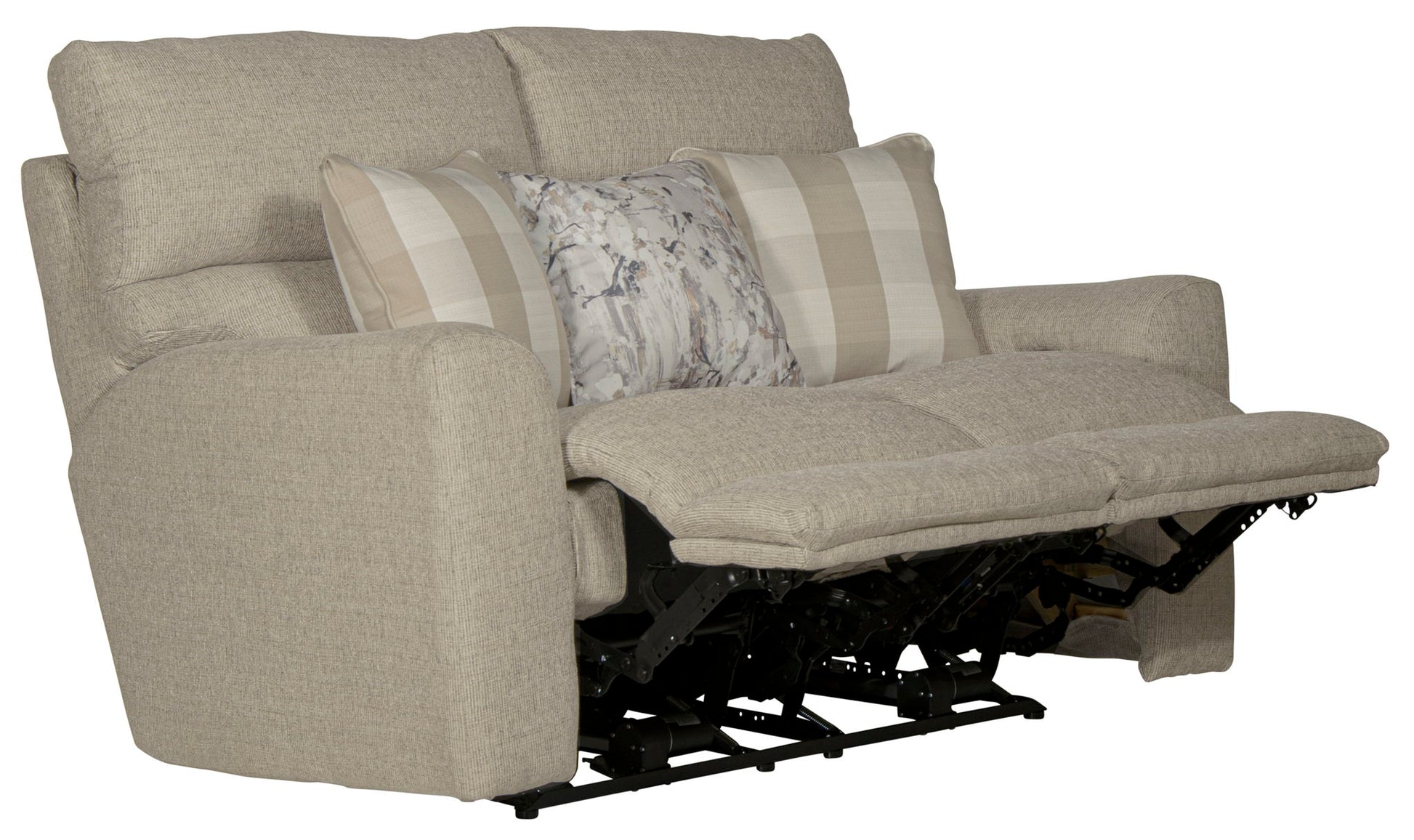 Searsport - Power Headrest Reclining Loveseat - Hornell Furniture Outlet
