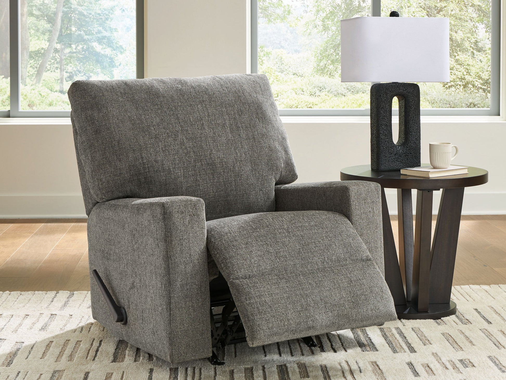 Clarington - Rocker Recliner - Greystone - Hornell Furniture Outlet