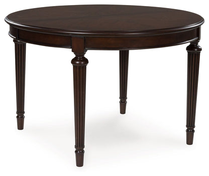 Lavinton - Brown - Oval Dining Room Extension Table - Hornell Furniture Outlet