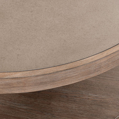 South Bend - Round Cocktail Table - Brown - Hornell Furniture Outlet