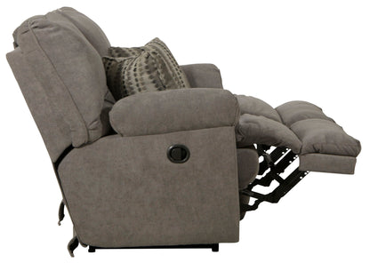 Sadler - Lay Flat Reclining Console Loveseat - Hornell Furniture Outlet