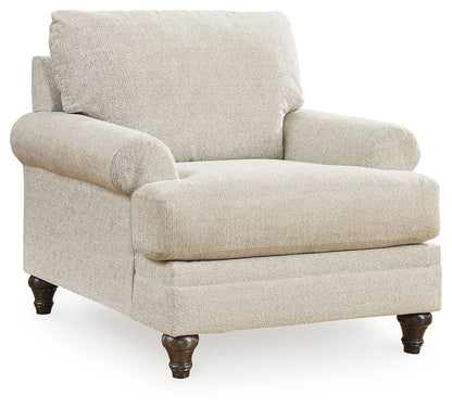 Valerani - Sandstone - 2 Pc. - Chair, Ottoman - Hornell Furniture Outlet