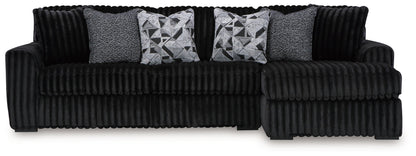 Midnight - Madness - Sectional Set - Hornell Furniture Outlet