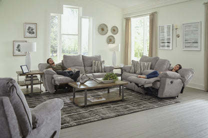 Sadler - Lay Flat Reclining Sofa - Hornell Furniture Outlet