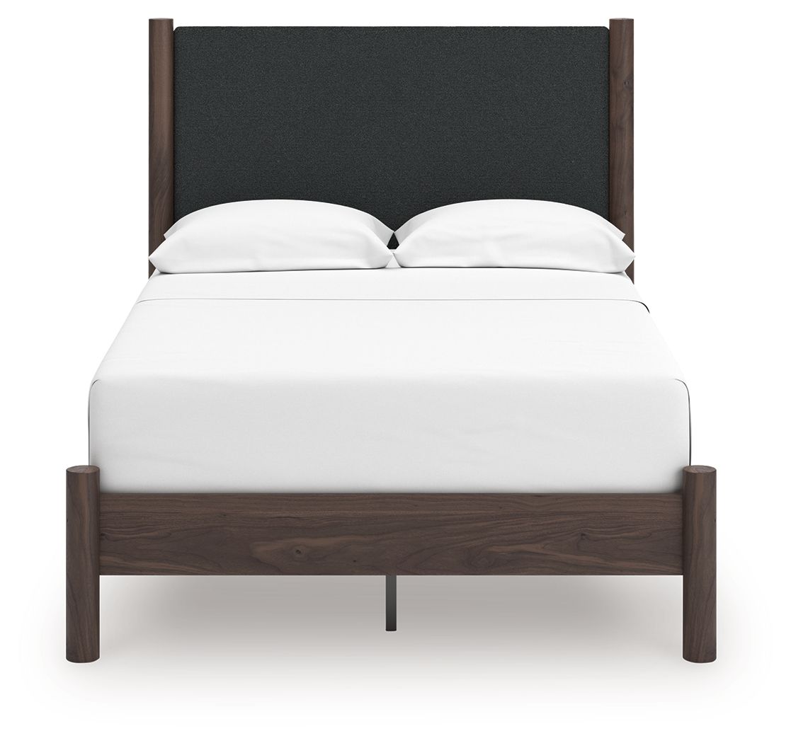Pamytta - Upholstered Panel Platform Bed - Hornell Furniture Outlet
