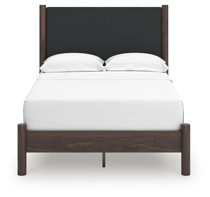 Pamytta - Upholstered Panel Platform Bed - Hornell Furniture Outlet