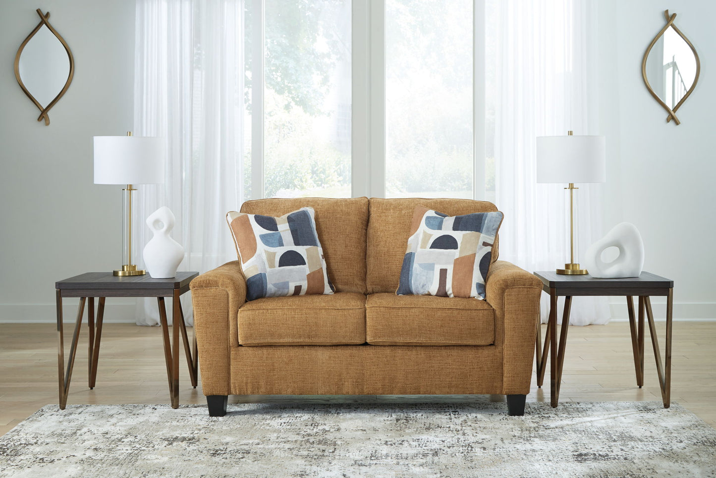 Erinslane - Loveseat - Hornell Furniture Outlet
