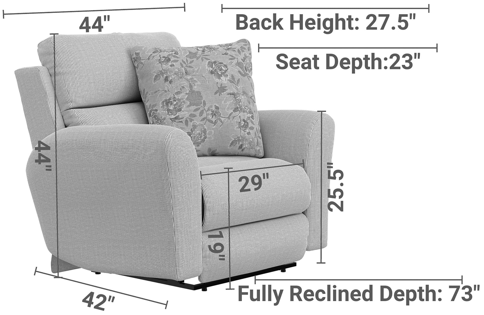 Chappy - Lay Flat Recliner - Hornell Furniture Outlet