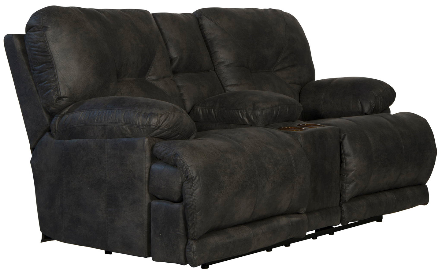 Voyager - Lay Flat Console Reclining Loveseat - Hornell Furniture Outlet