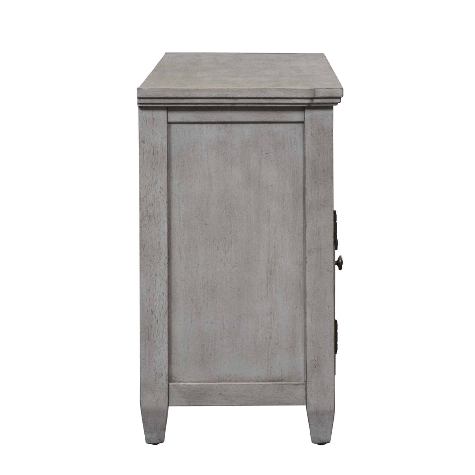 Heartland - Entertainment TV Stand - White - Hornell Furniture Outlet