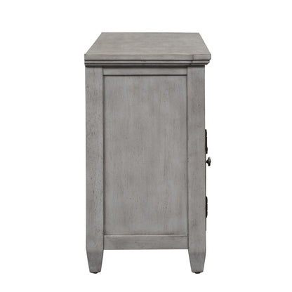 Heartland - Entertainment TV Stand - White - Hornell Furniture Outlet