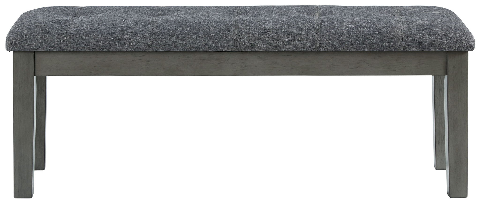 Hallanden - Black / Gray - Large UPH Dining Room Bench - Hornell Furniture Outlet